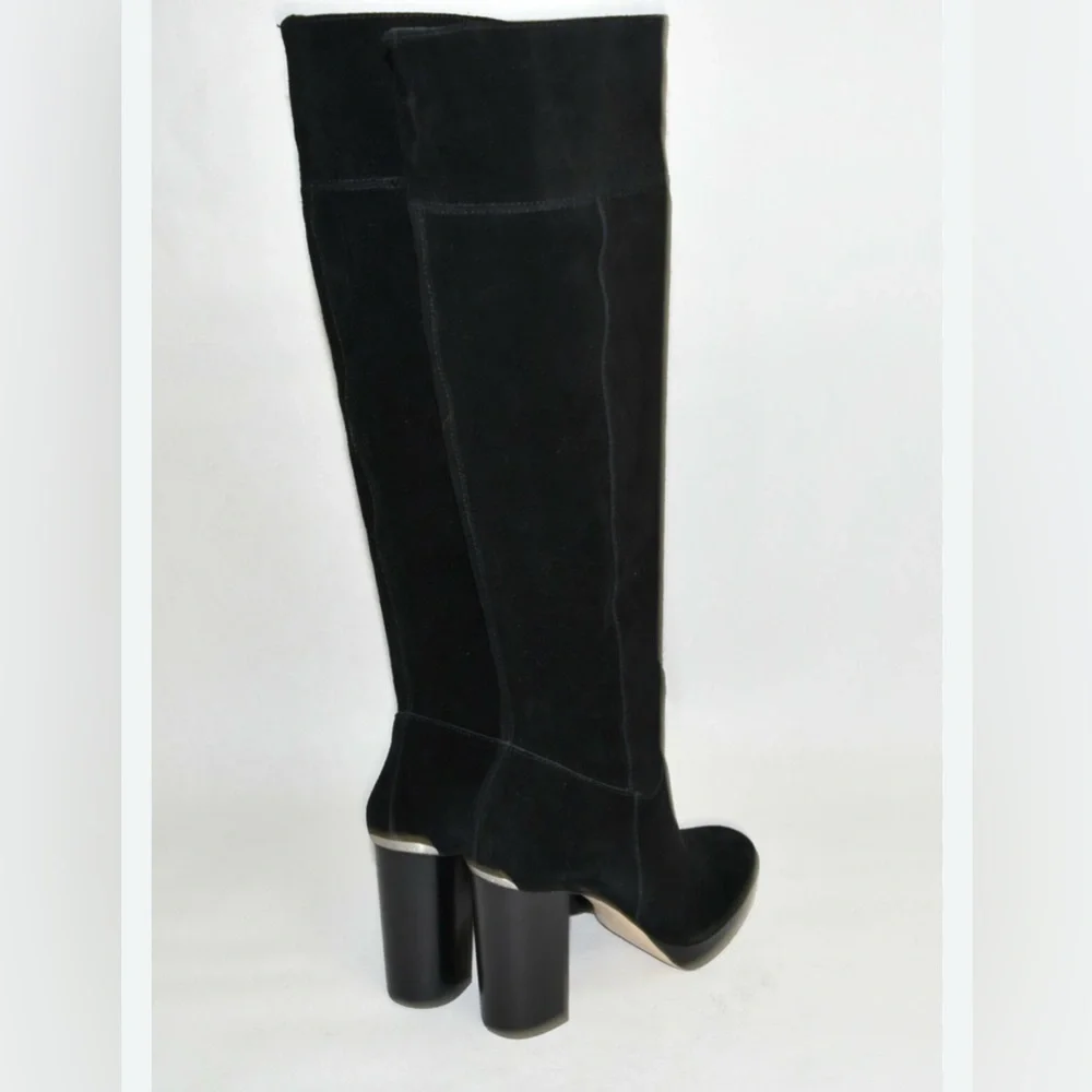 MICHAEL KORS SUEDE OVER THE‎ KNEE TALL BOOTS SIZE 6.5M